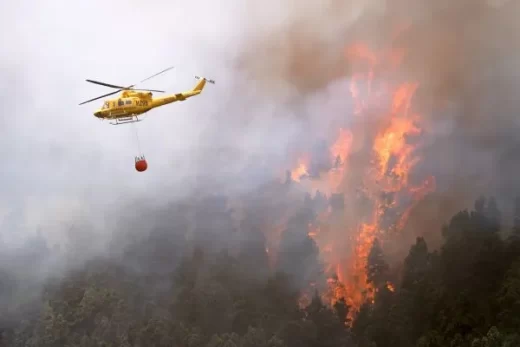 Incendio en Tenerife