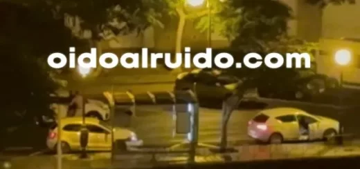 Reyerta en los bajos del Puente Serrador