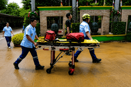 tiroteo en un colegio de Bangkok